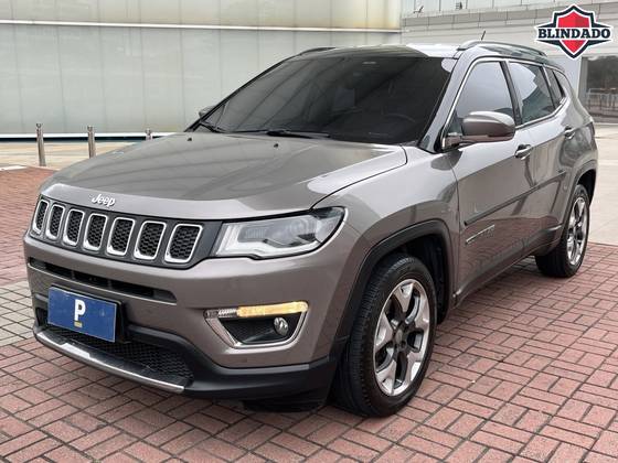 JEEP COMPASS 2.0 16V FLEX LIMITED AUTOMÁTICO JEEP COMPASS 2.0 16V FLEX LIMITED AUTOMÁTICO